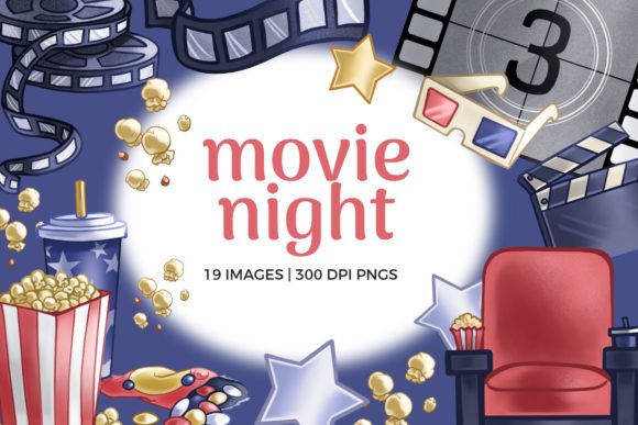 Download Movie Theatre Clipart Illustrations - Movie Collection